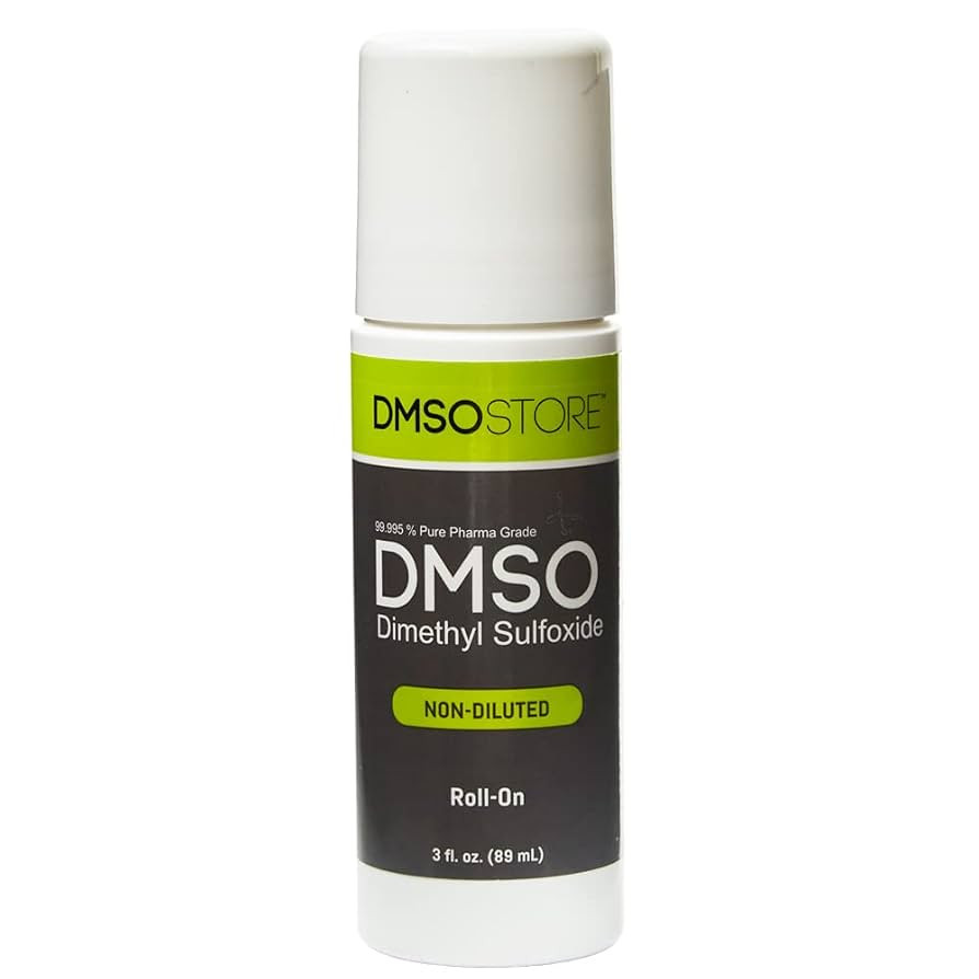 DMSO 3 oz. Roll-on Non-diluted 99.995% Low Odor Pharma Grade Dimethyl Sulfoxide Liquid | Amazon (US)