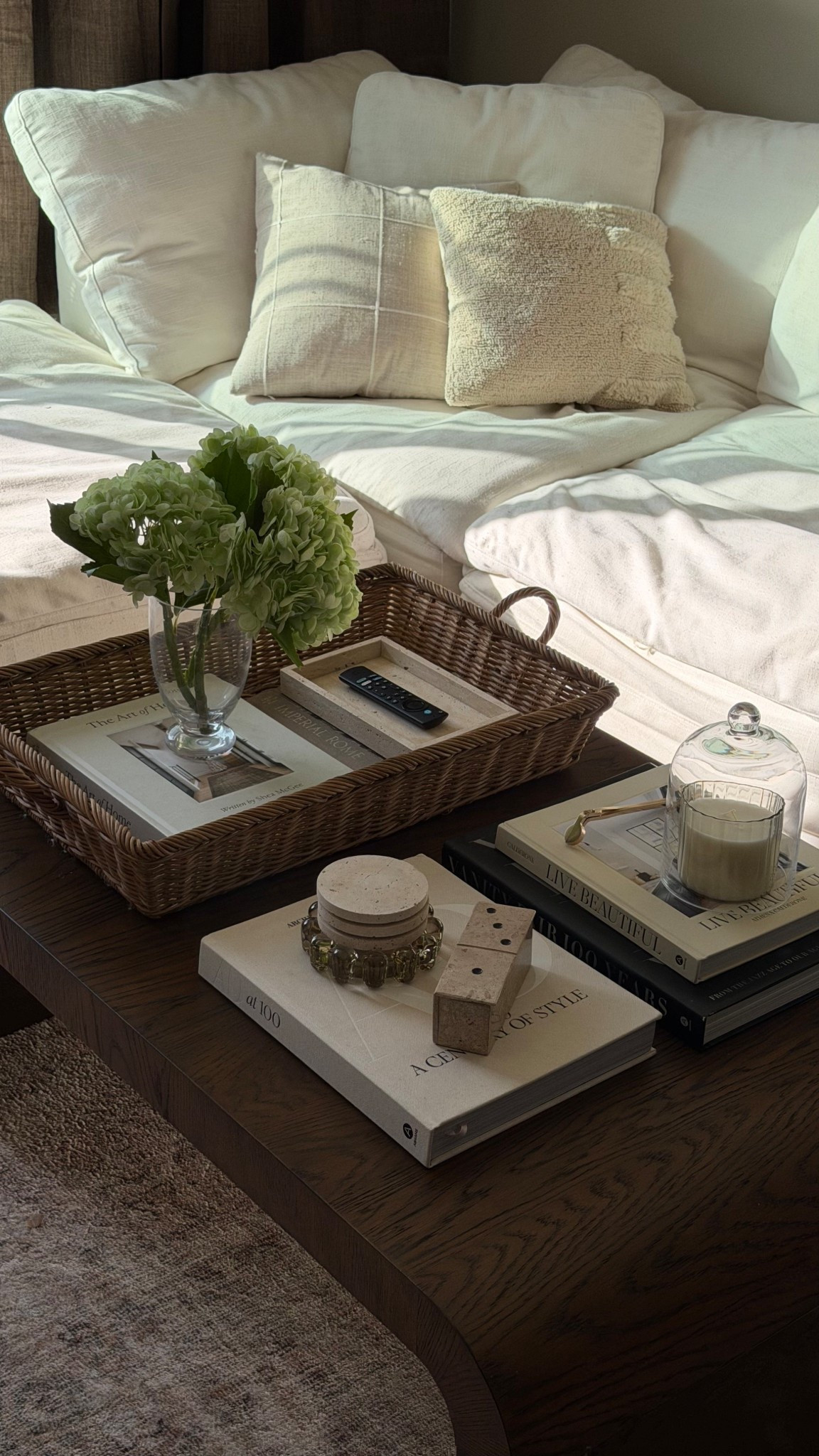 Everything I used to decorate my new coffee table! 🤎✨ 

#LTKvlog #LTKHome #LTKdayinmylife