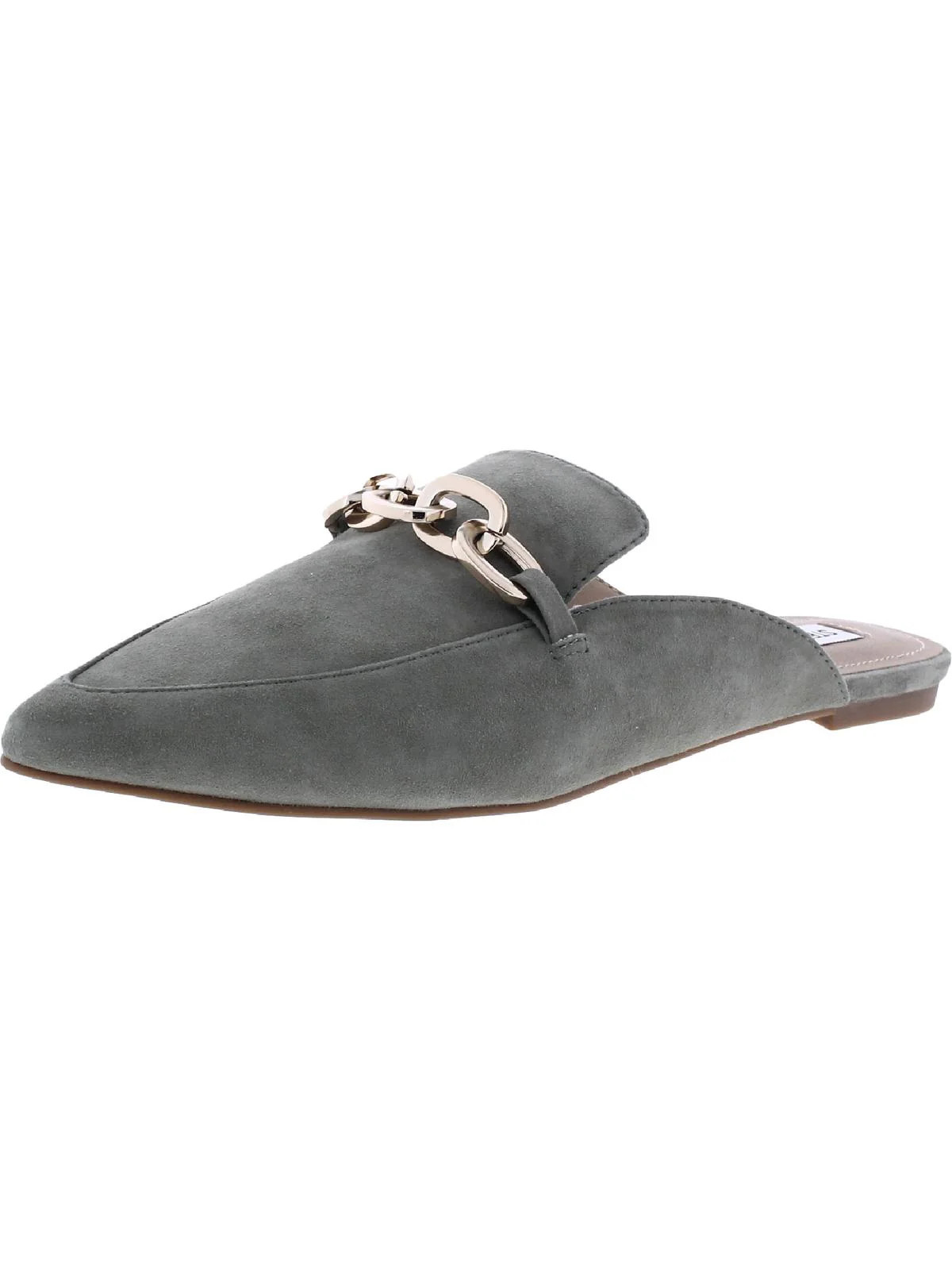 Finish Womens Suede Embellished Mules | Shop Simon