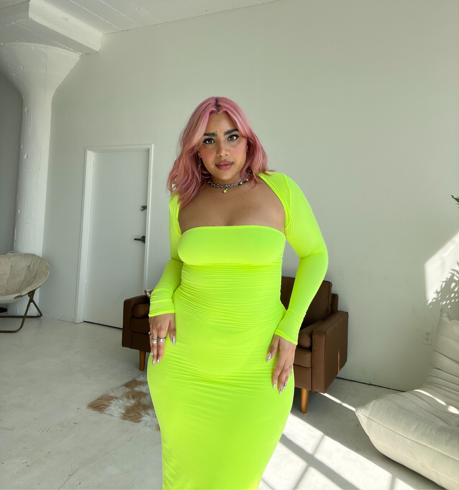 green emerald velvet dress Green Skims P dress – OKEA