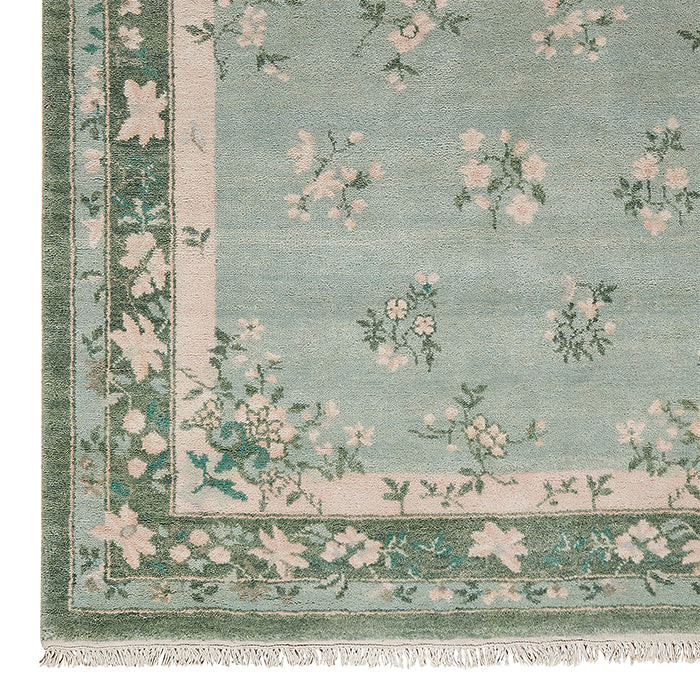 Miriam Rug in Green | Hand-Knotted Rug | Caitlin Wilson | Caitlin Wilson Design