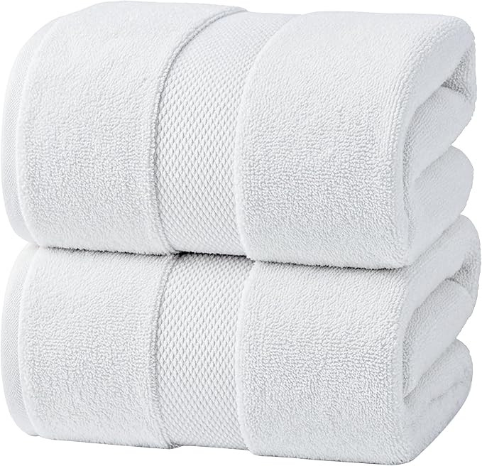 Infinitee Xclusives– Luxury Bath Sheets Towels – 2 Pack 600 GSM (35X70 Inches)– 100% Ring S... | Amazon (US)