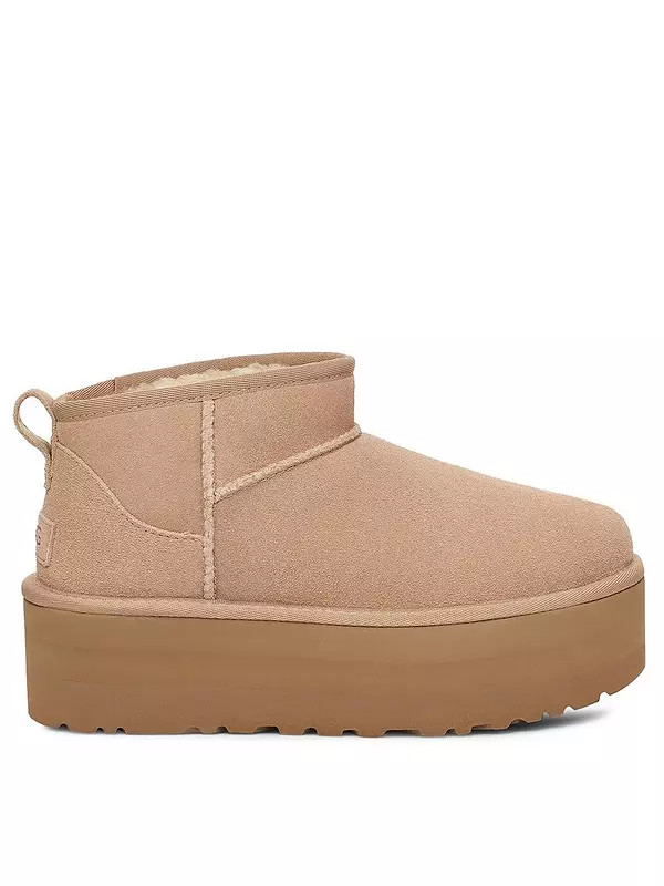 UGG Classic Ultra Mini Platform Sand Boots | Very (UK)