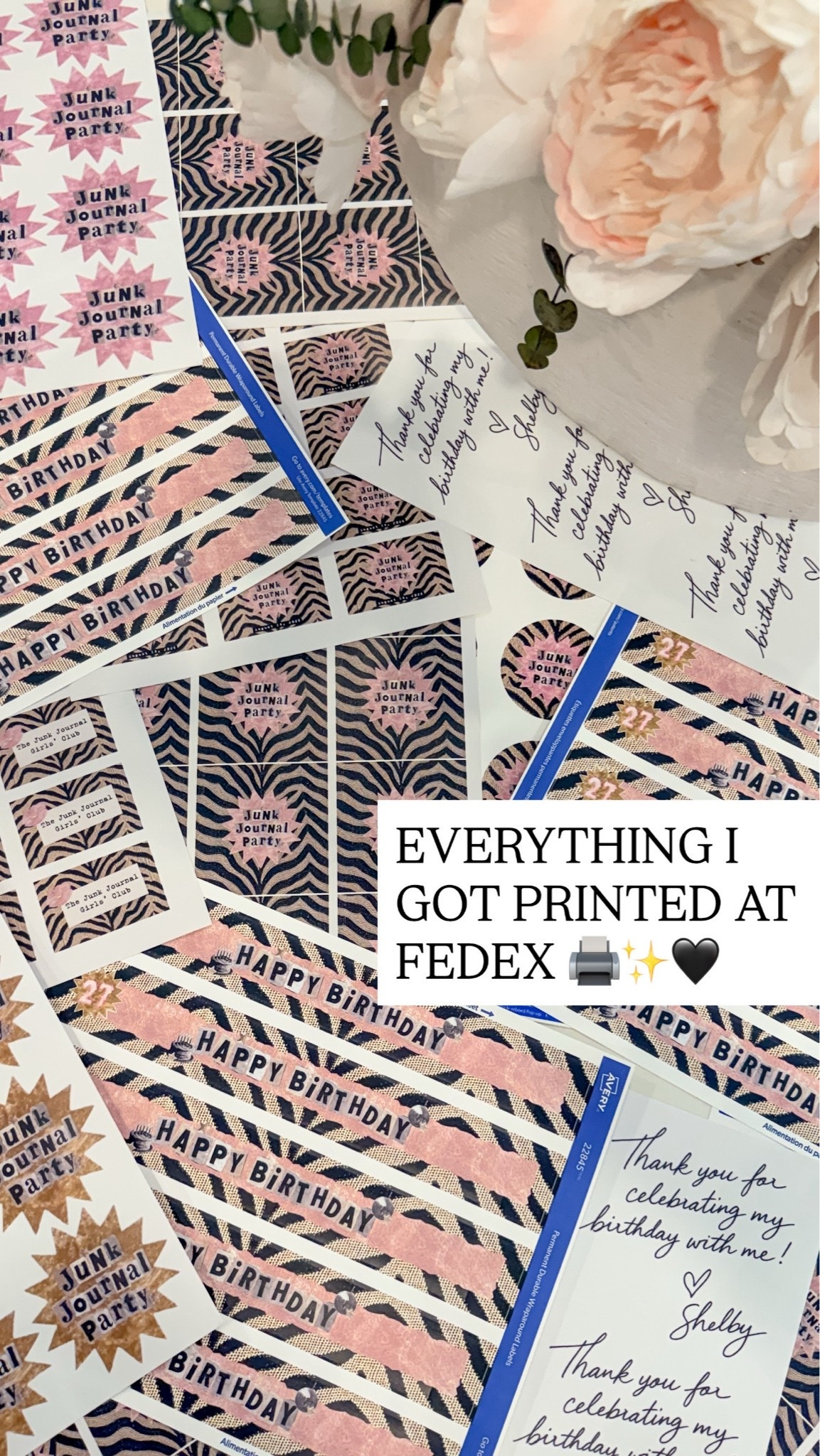 Links to all of the sticker paper I brought into FedEx with me! I just take the sticker paper and then email them all of my files. 

💡 They just charge you a printing fee. It’s less money since you’re not using their paper! ￼

#LTKSaleAlert #LTKdayinmylife #LTKvlog