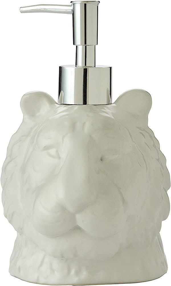 SKL Home Vern Yip Jungle Cats Soap Dispenser, White | Amazon (US)