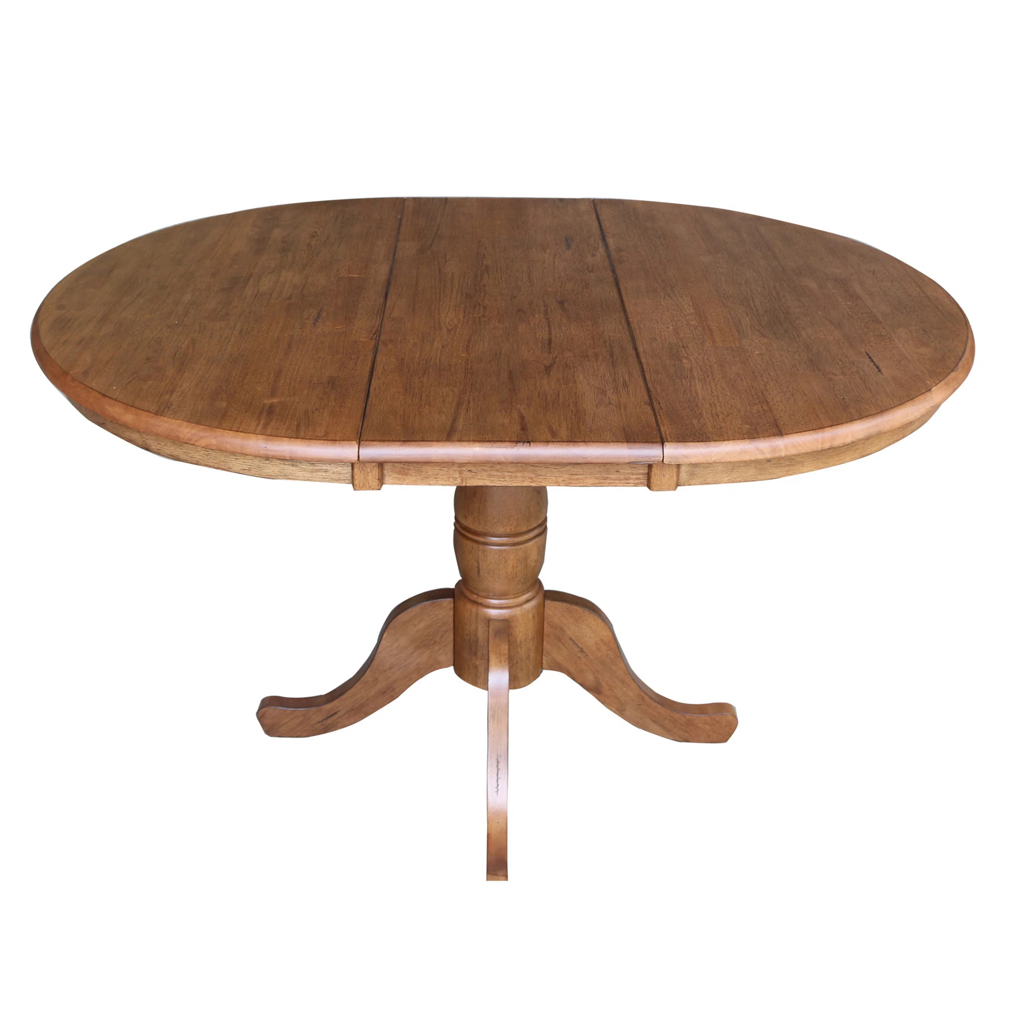 Ingbert Extendable Solid Wood Pedestal Dining Table | Wayfair North America
