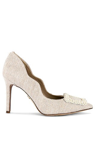 Harriett Bead Pump in Ivory Multi | Revolve Clothing (Global)