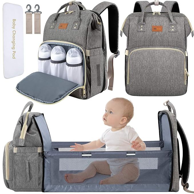 DEBUG Baby Diaper Bag Backpack with Changing Station Diaper Bags for Baby Bags for Boys Girl Dipe... | Amazon (US)