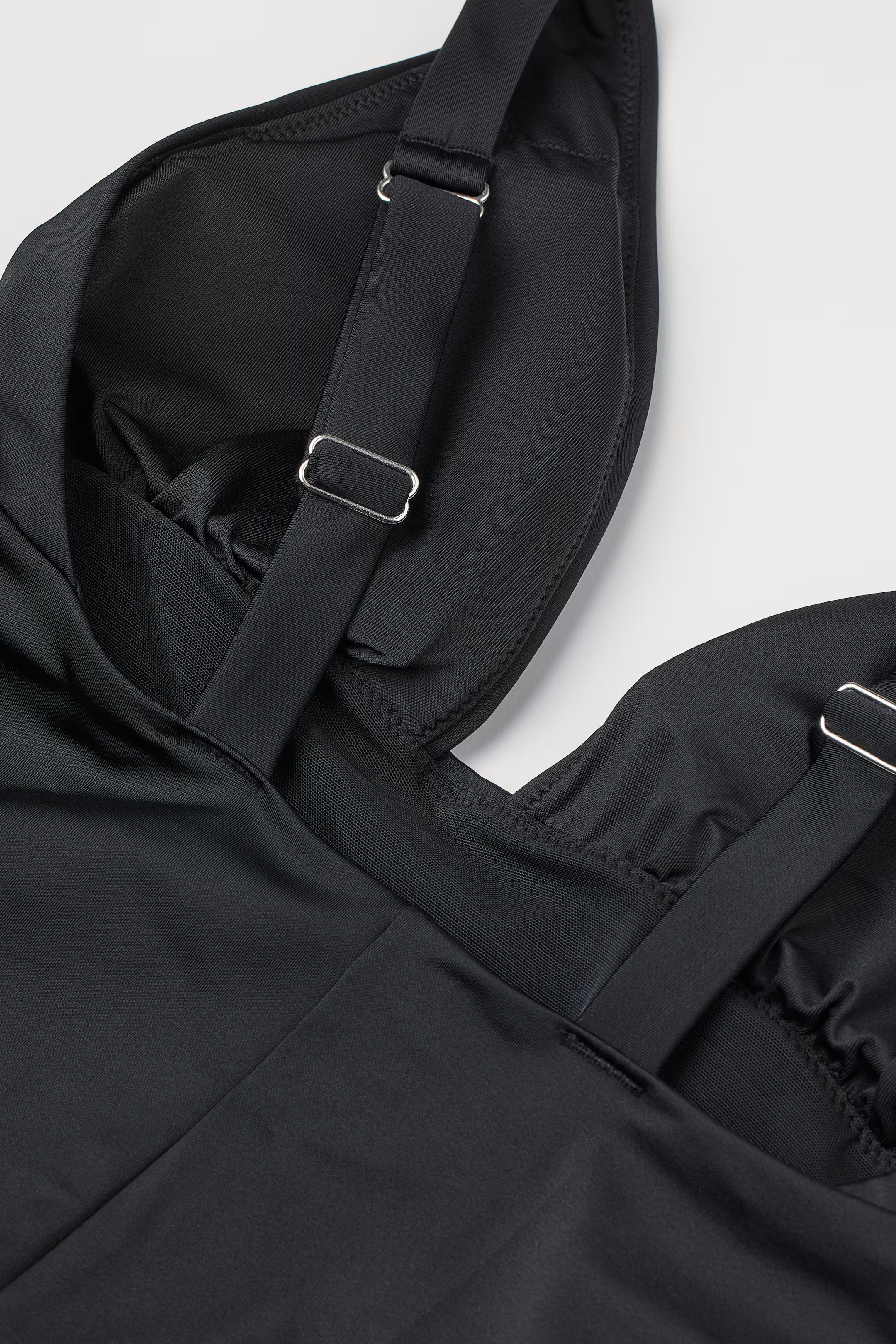 Shaping swimsuit - V-neck - Sleeveless - Black - Ladies | H&M GB | H&M (UK, MY, IN, SG, PH, TW, HK)