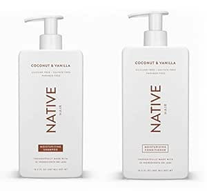 Native Shampoo and Conditioner Set | Sulfate Free, Paraben Free, Dye Free, with Naturally Derived... | Amazon (US)