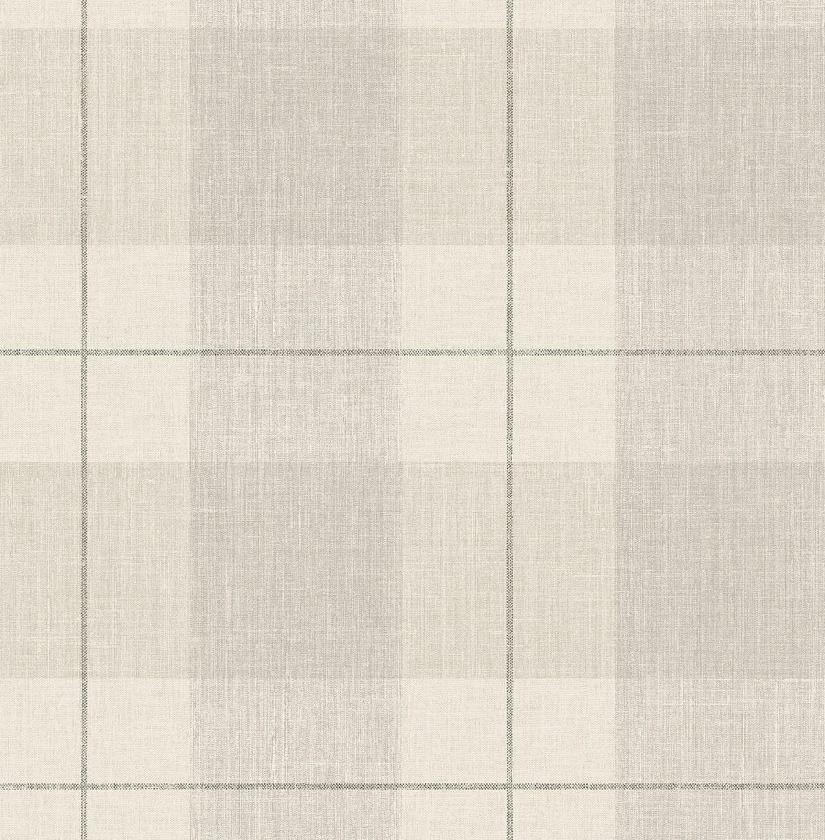 NextWall Lenox Hill Plaid Peel and Stick Wallpaper (Neutral) | Amazon (US)