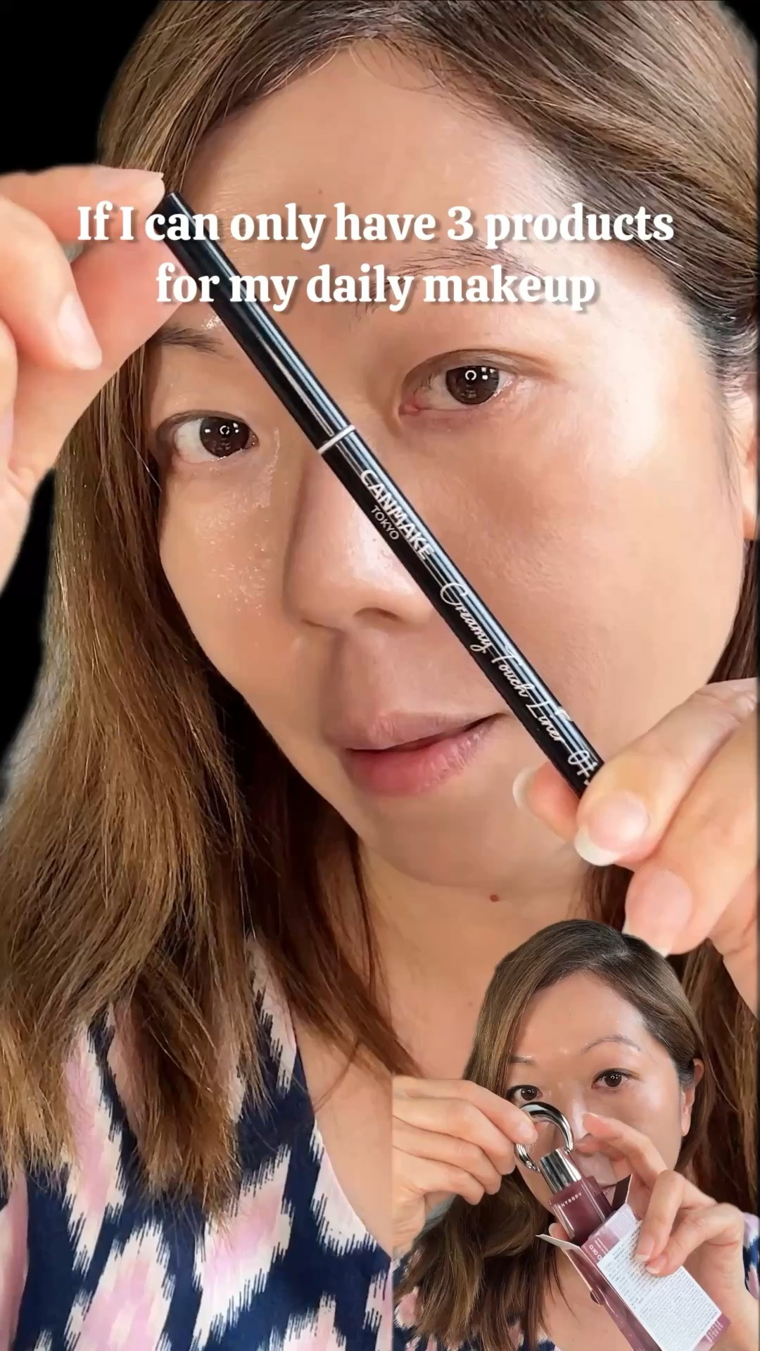 If I can only have 3 products for my daily makeup… these are the ones I would keep without hesitation 👀✨

1️⃣ CANMAKE Creamy Touch Gel Eyeliner  
This eyeliner NEVER leaves my makeup bag. The 1.5mm ultra-slim tip makes it so easy to draw precise lines and fill between lashes without tugging the skin.  

The texture is super creamy at first… but once it sets, it stays put beautifully. Sweat, tears, humidity — it survives all of them 😮‍💨  Perfect if your eyeliner usually smudges or disappears halfway through the day.

2️⃣ ENTROPY Makeup Glossy Lip Tint  
I’m obsessed with this lately because it gives that glossy, juicy lip look WITHOUT the sticky feeling or harsh stain residue.  

The gel texture feels lightweight and comfortable, and I love that I can build the color naturally depending on my makeup mood.  Also… the fact that I can use it on both lips and cheeks makes daily makeup so much easier ✨

3️⃣ BASMA Beauty Cream Blush  
This is the kind of cream blush that makes skin look healthy instead of “too makeup.”  

The balm-like texture melts beautifully into the skin without emphasizing pores or texture, and the finish stays fresh for HOURS.  

I also love that it contains nourishing ingredients like avocado oil, apricot oil, aloe vera, and vitamin E — so it feels comfortable even on dry skin days.

Honestly… if I only had 5 minutes to get ready, these 3 would still make me feel polished and put together 💄✨

#dailymakeup #canmake #creamblush #glossylips #waterproofeyeliners
