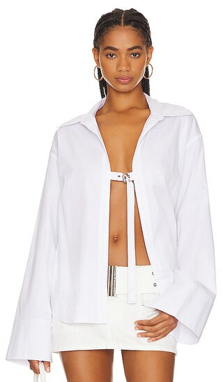 Andi Shirt in White | Revolve Clothing (Global)