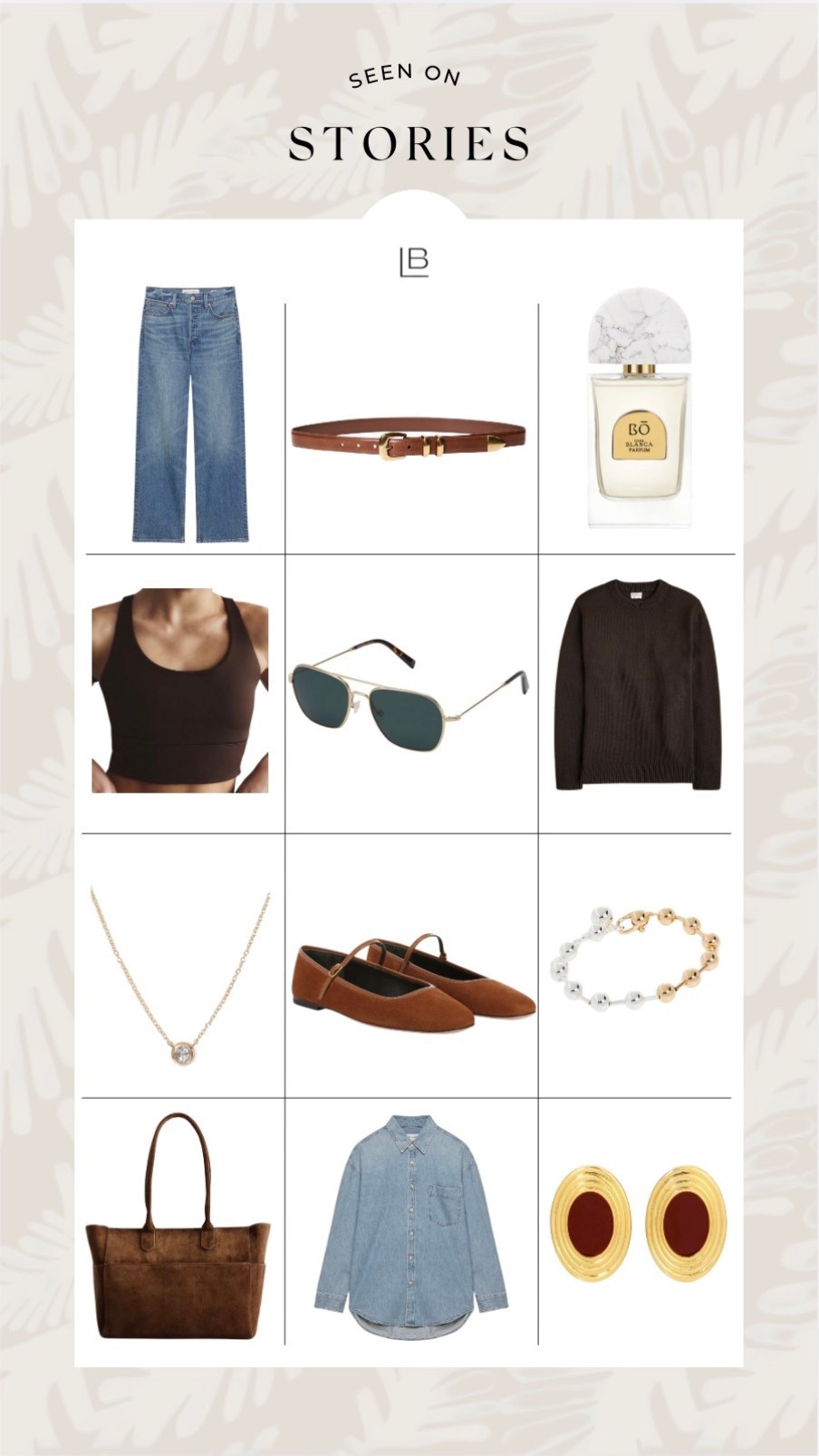 Seen on stories! 

#LTKSeasonal #LTKootd #LTKgrwm