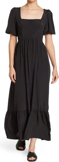 Short Puff Sleeve Maxi Dress | Nordstrom Rack