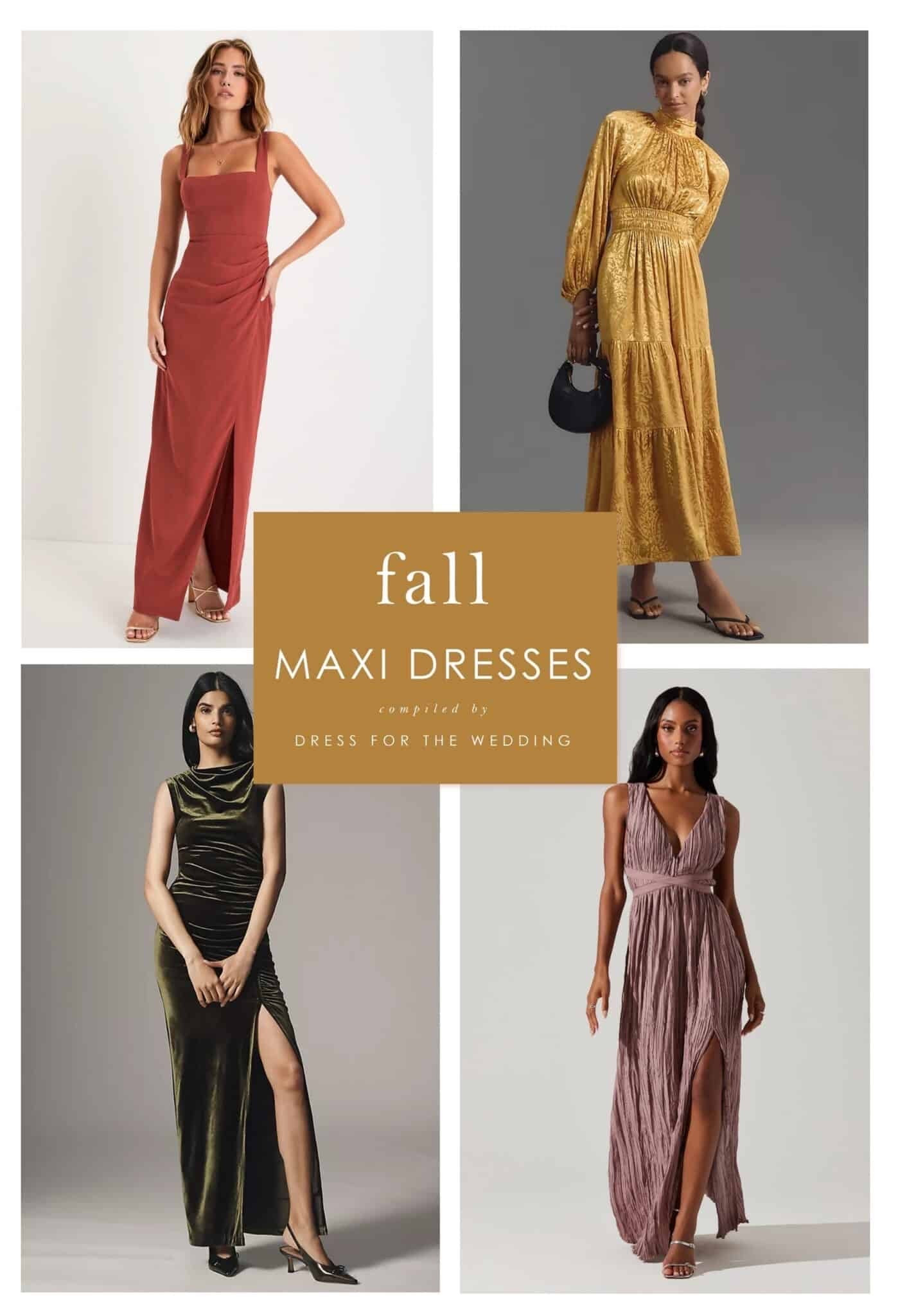 Fall maxi dresses for wedding guests 🍁

#LTKootd #LTKgrwm #LTKWedding