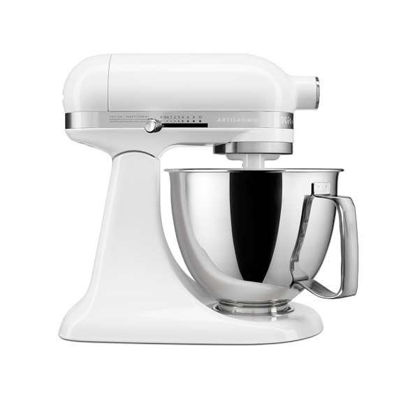 KitchenAid® Artisan Mini with Flex Edge Beater, White | Williams-Sonoma
