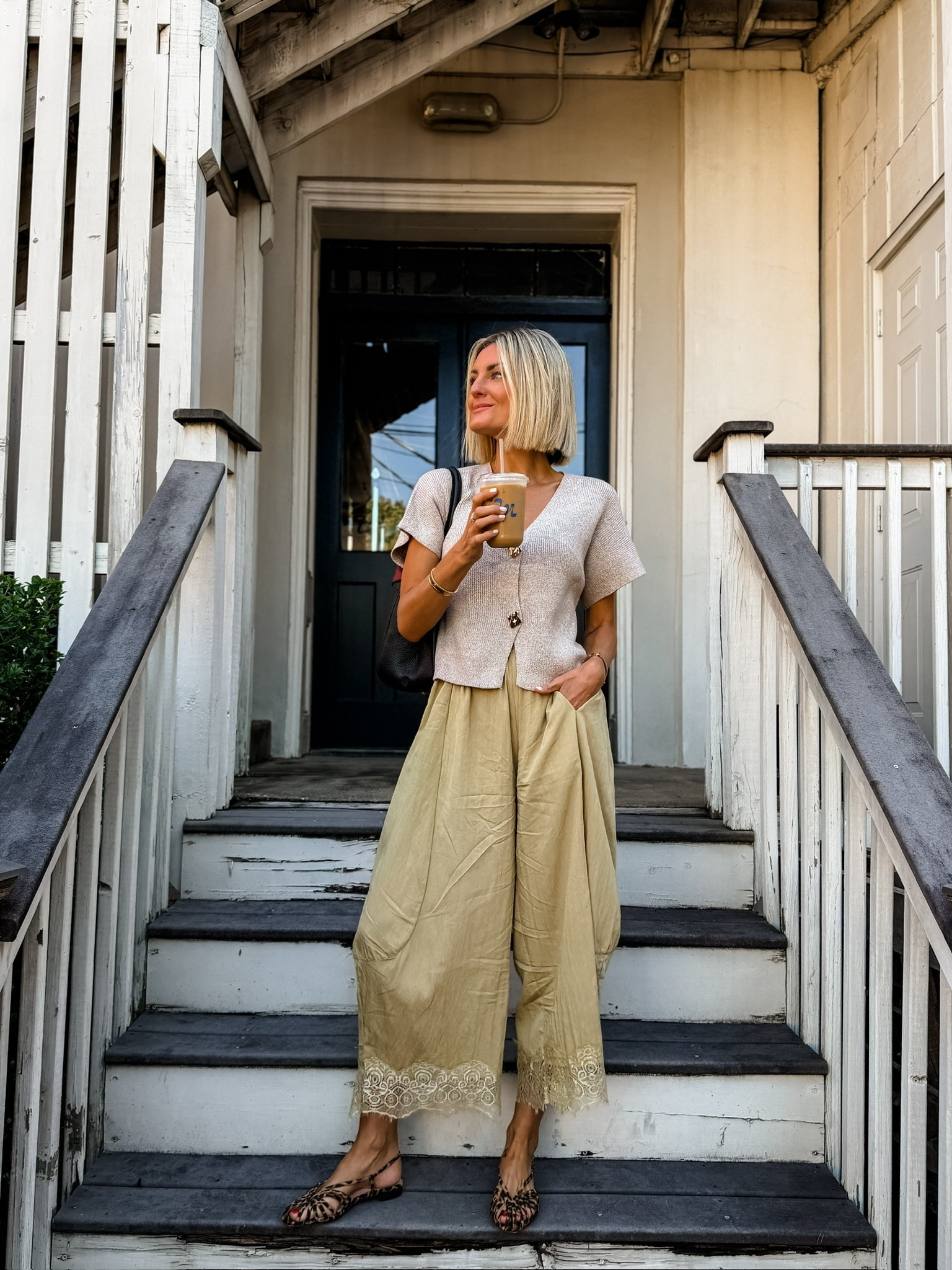 This short sleeve cardigan & these pants with the lace are both Amazon finds! I’ve worn these pants like 3 times this past week! 😂 Wearing S! 

Loverly Grey, Amazon, fall outfit, affordable outfits, lace pant, short sleeve cardigan

#LTKootd #LTKSeasonal