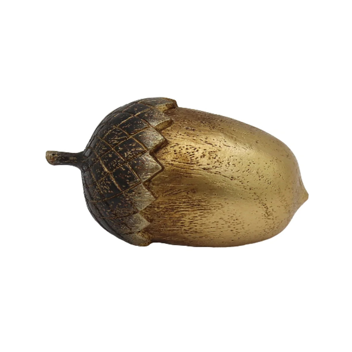 Decorative Acorn Figurines (Set of 8) – Rustic Autumn Tabletop Decor, Metallic Finish Fall Home... | Wayfair North America