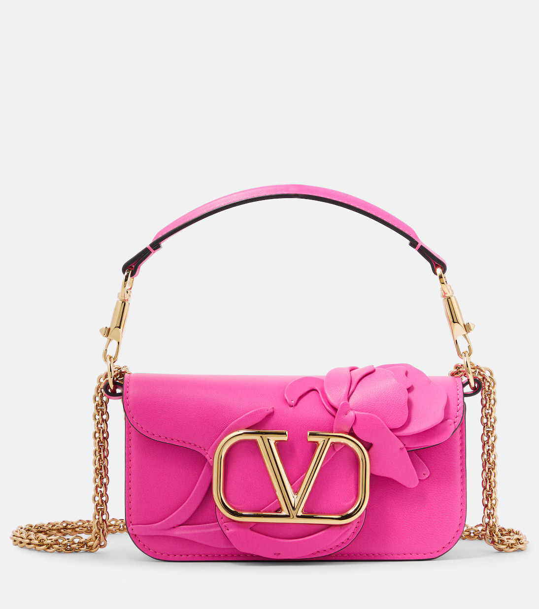 Locò Small appliqué leather shoulder bag | Mytheresa (US/CA)