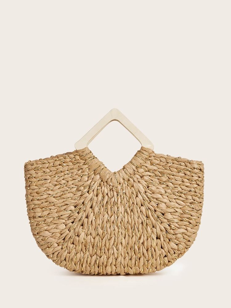 Straw Tote Bag | SHEIN