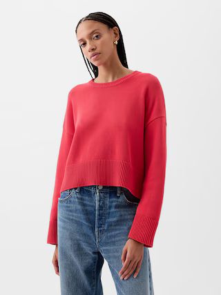 Oversized Crewneck Sweater | Gap (CA)
