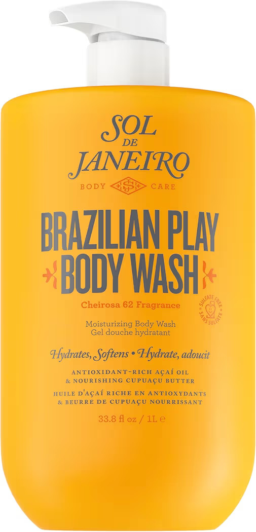 SOL DE JANEIRO Brazilian Play Moisturizing Shower Cream-Gel Body Wash - Premium Body Cleanser - H... | Amazon (US)