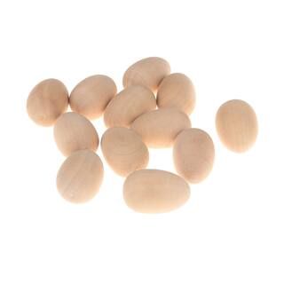 2" Wood Eggs by Make Market®, 12ct. | Michaels Stores