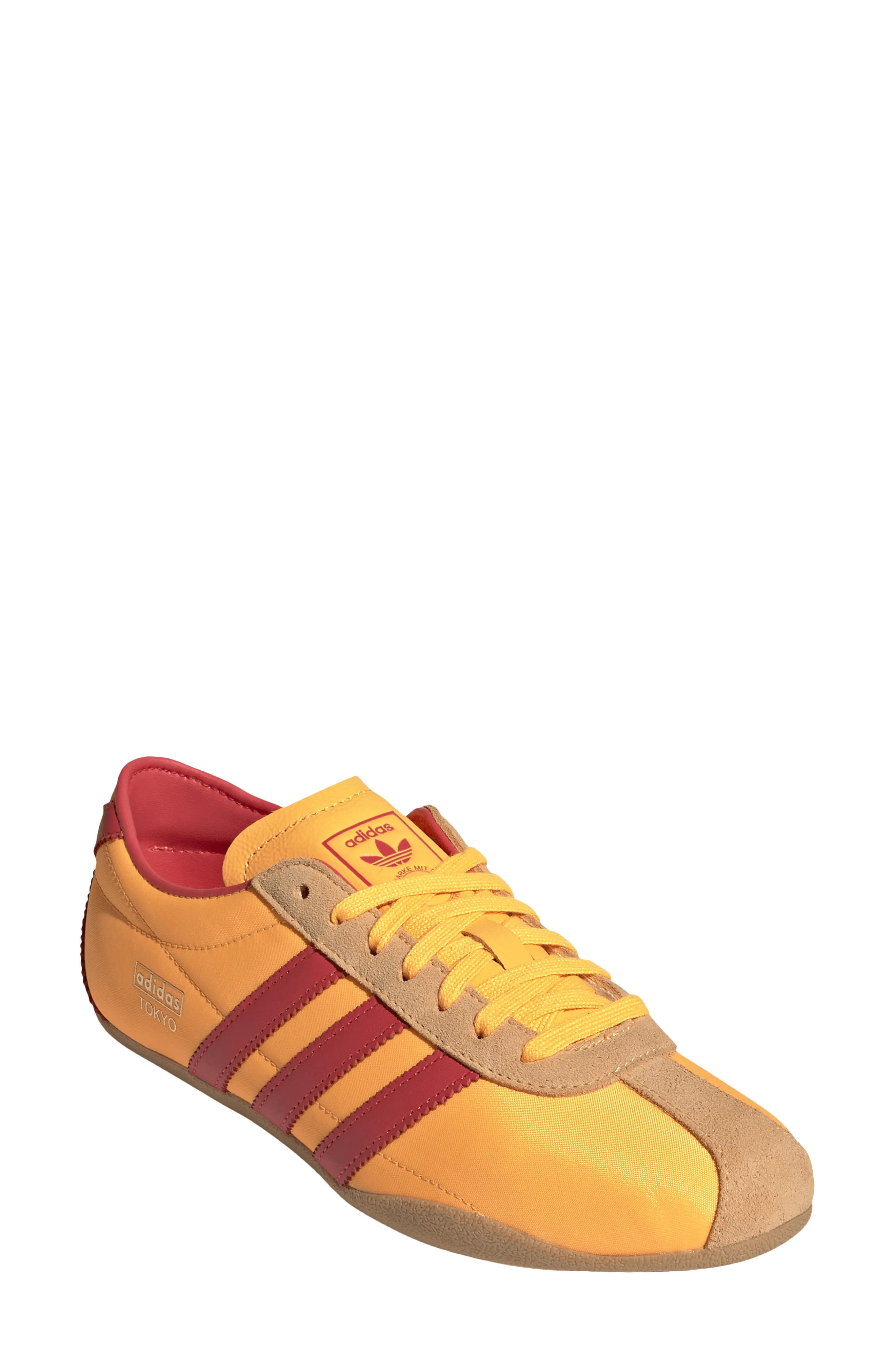 adidas Tokyo Low Top Suede Sneaker in Bluebird/White/Gum at Nordstrom, Size 8.5 | Nordstrom