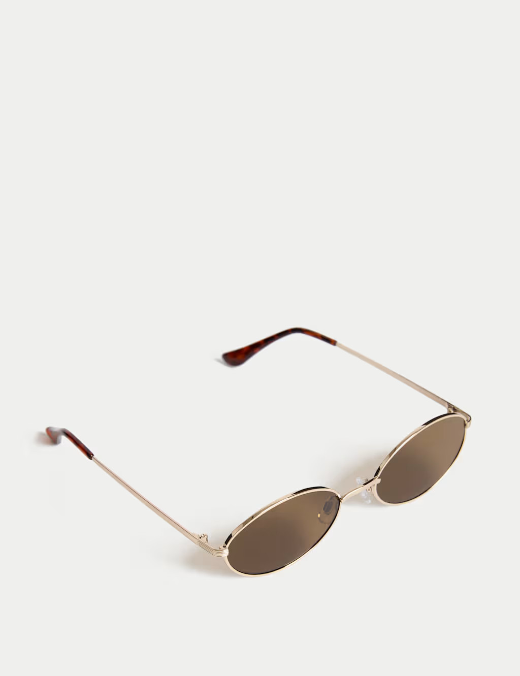 Metal Edge Oval Sunglasses | Marks & Spencer (UK)