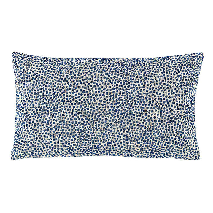Tully Chenille Dotted Pillow with Feather Down Insert & Hidden Zipper | Ballard Designs, Inc.