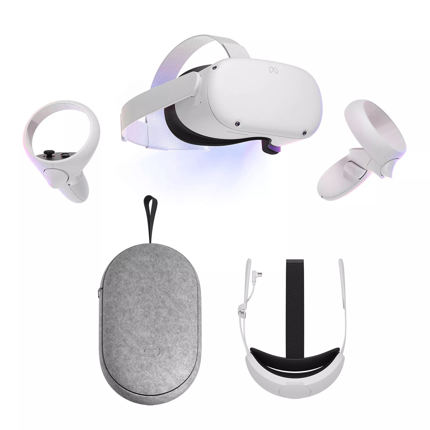 Oculus Quest 2 128GB bundle Including Quest 2, Elite Strap with Battery and Carrying Case | Sam's Club