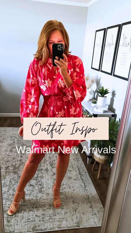 New spring arrivals are here! I love this dress for Valentine’s Day! Not to mention tin it’s a great dress for work! I’m Partnering up with Walmart today sharing my cutest and the latest finds! #walmartpartner

I’ve linked all these items in my LTK Shop❤️You can shop all these items from the link in my bio, in my stories or below! @walmartfashion @walmart #walmartfashion #walmart #liketkit #workwear #over40fashion #over50style #walmartfinds

#LTKsalealert #LTKstyletip #LTKfindsunder50