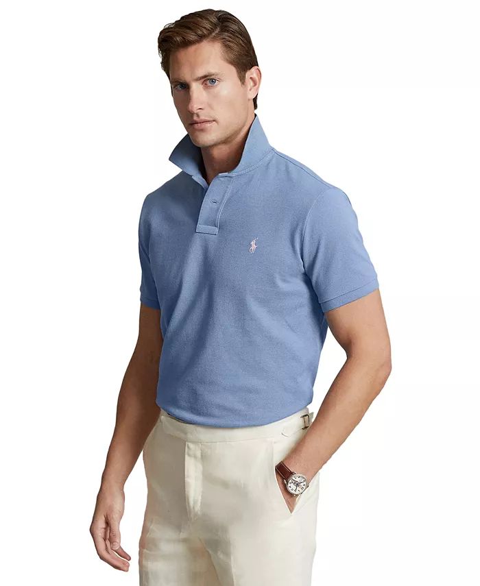Polo Ralph Lauren Men's Classic-Fit Mesh Polo Shirt & Reviews - Polos - Men - Macy's | Macys (US)