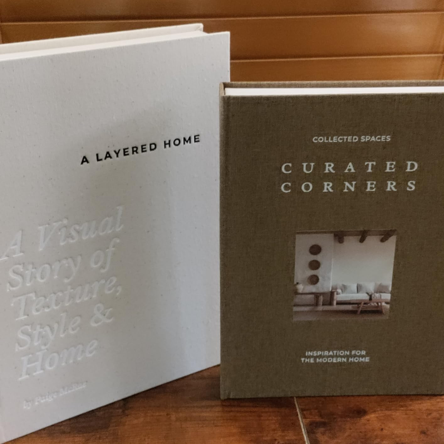 Decorative Books for Home Decor - 2 Linen Fake Books for Decorating Bookshelf, Coffee Table, Shelves - Faux Book Box for Hidden Storage and Decoration - Modern Neutral Design Fits Any Home Aesthetic | Amazon (US)