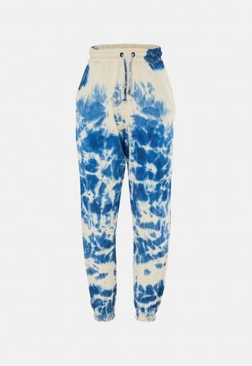 Yellow Tie Dye Savage 90s Joggers | Missguided (US & CA)