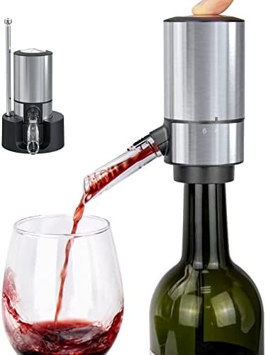 Electric Wine Aerator Pourer Automatic Wine Dispenser Pump with Retractable Tube for One-Touch In... | Amazon (US)