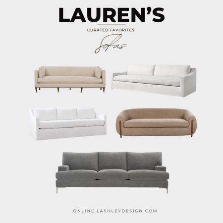 My curated favorite sofas 🥰✨

Shop all my favorites in the product section of LTK! 


#LTKhome #LTKsalealert #LTKstyletip