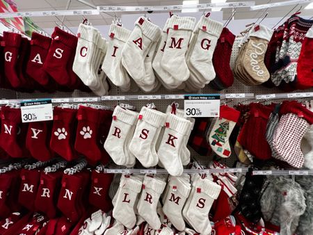 Stockings are on sale at Target! 30% OFF as low as $7.00. 

#targetchristmas #targetfinds #targetsale

#LTKsalealert #LTKSeasonal #LTKHoliday