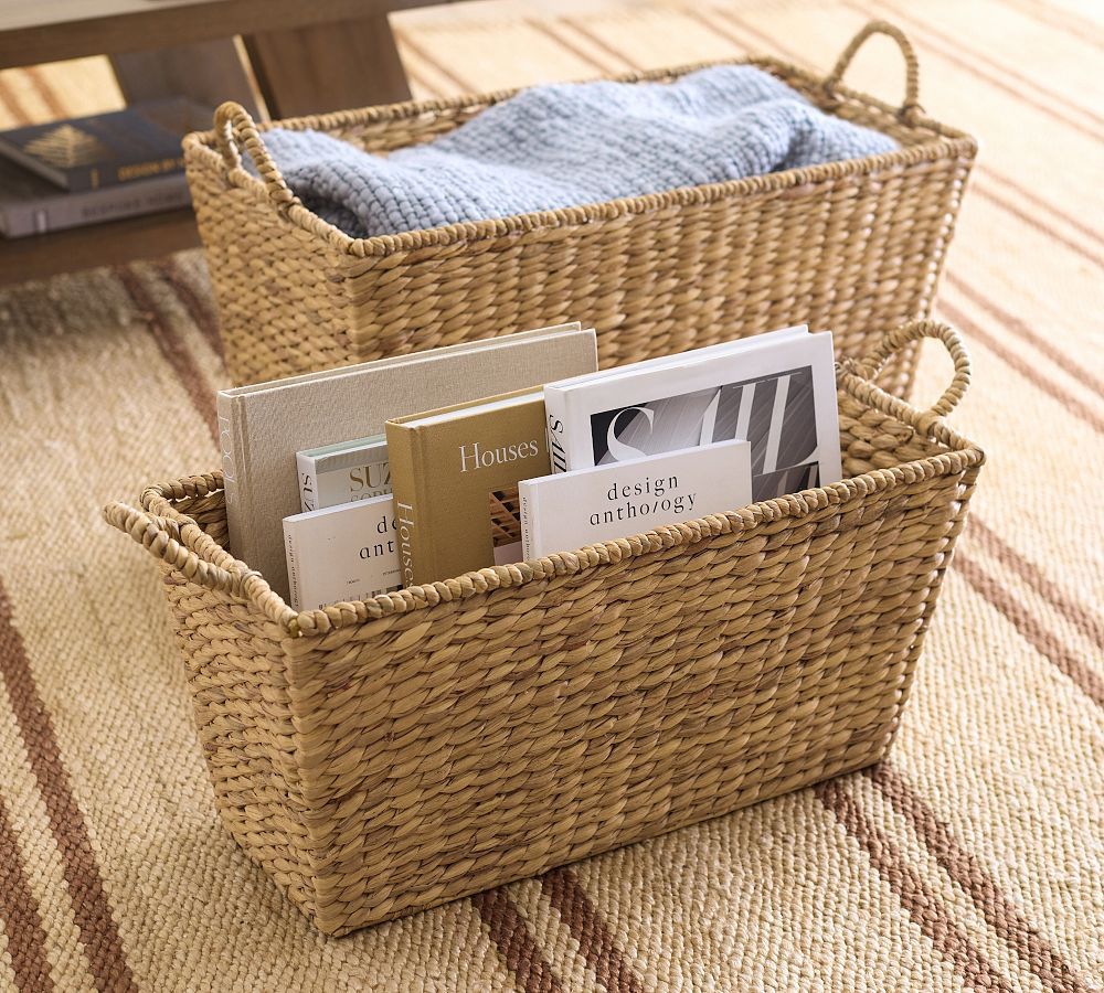 Savannah Seagrass Tapered Baskets - Set of 2 | Pottery Barn (US)