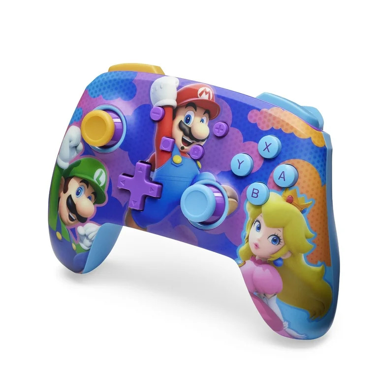 PowerA Enhanced Wireless Controller for Nintendo Switch - Color Splash Heroes - Walmart.com | Walmart (US)