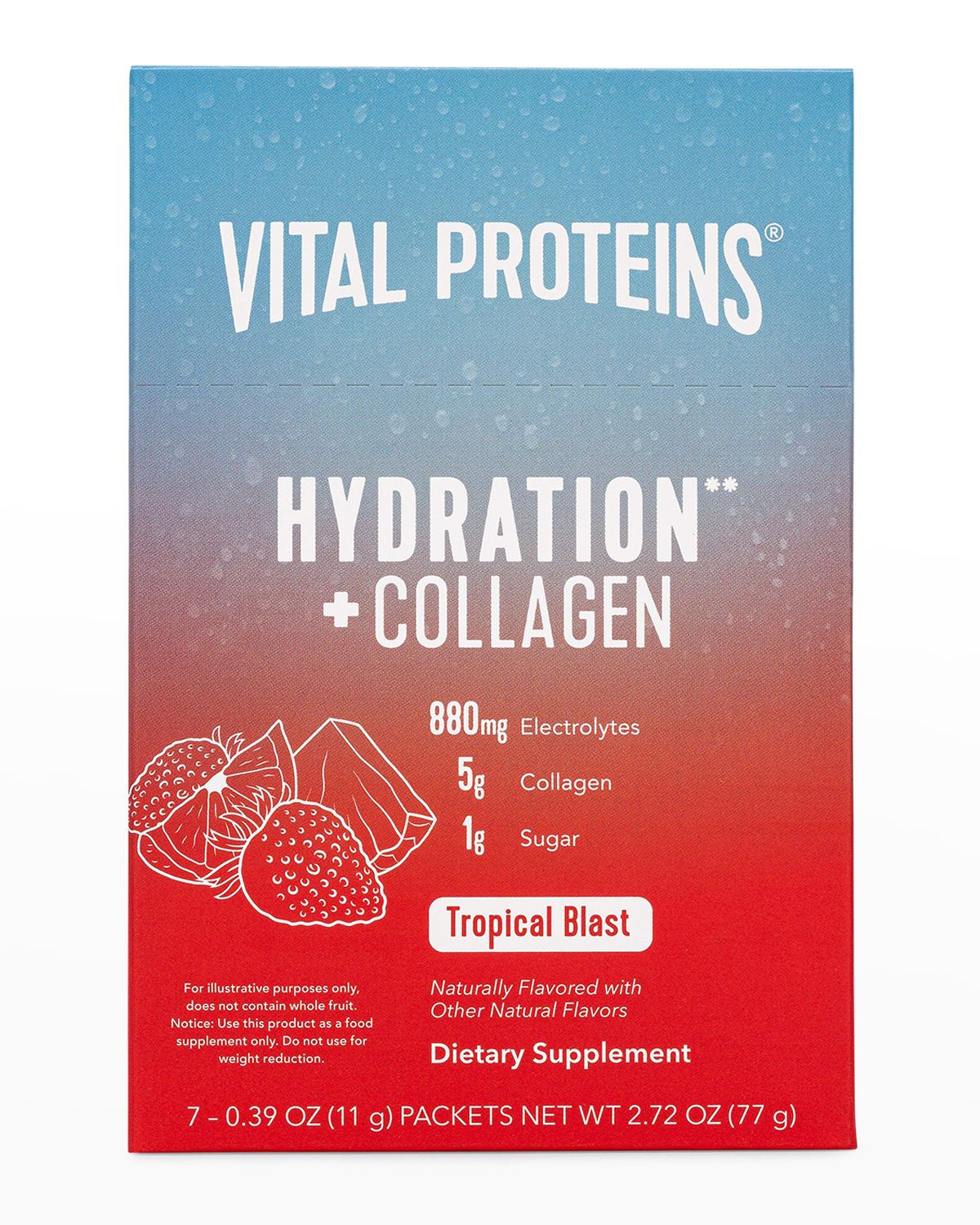 Hydration And Collagen Tropical Blast 7-Ct Stick Pack Box | Neiman Marcus