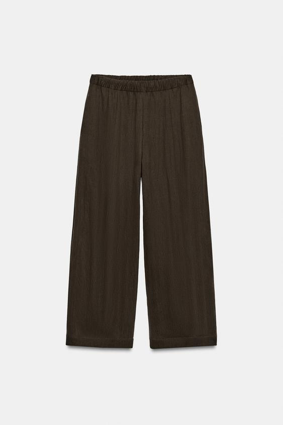 ZW COLLECTION BARREL TROUSERS | Zara UK