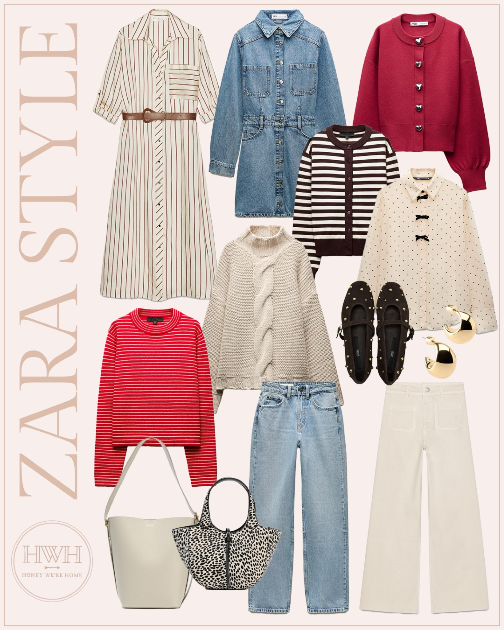 Zara Style Guide | Dresses, tops, sweaters, jeans, bags, ballet flats, earrings ✨

#LTKFindsUnder100 #LTKPetite #LTKMostLoved