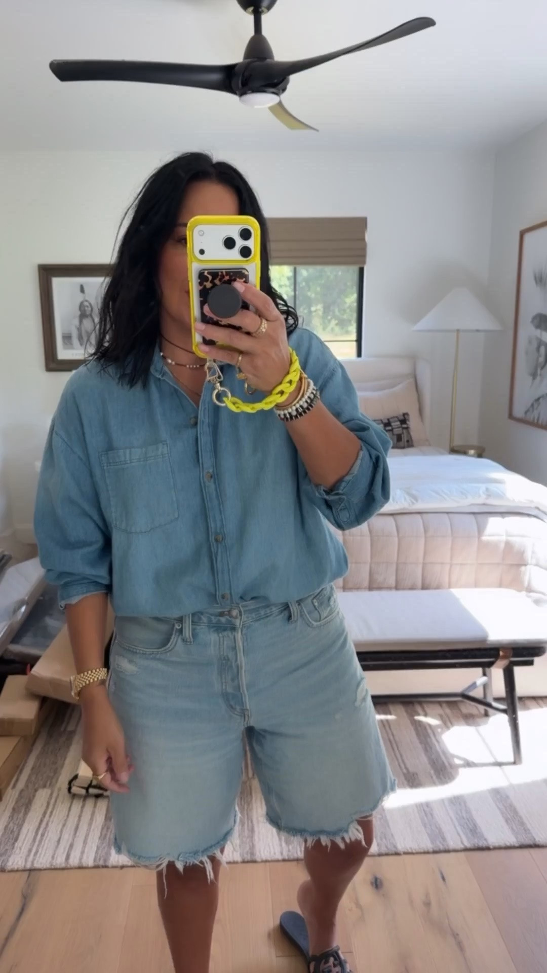 Top size medium (it’s oversized), shorts size 30 (I’m sized up 1 for a loose fit), sandals fit tts

#LTKgrwm #LTKootd #LTKWorkwear