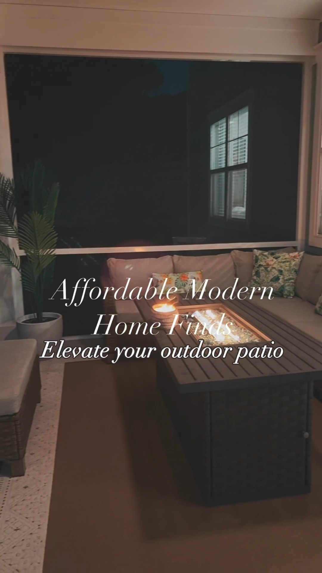 Elevate your outdoor patio! I’ve linked what’s still available but some are similar! #affordablemodernhomefinds #patio #outdoordecor #modernoutdoor #homefinds #LTK #patiofinds 

#LTKFamily #LTKHome