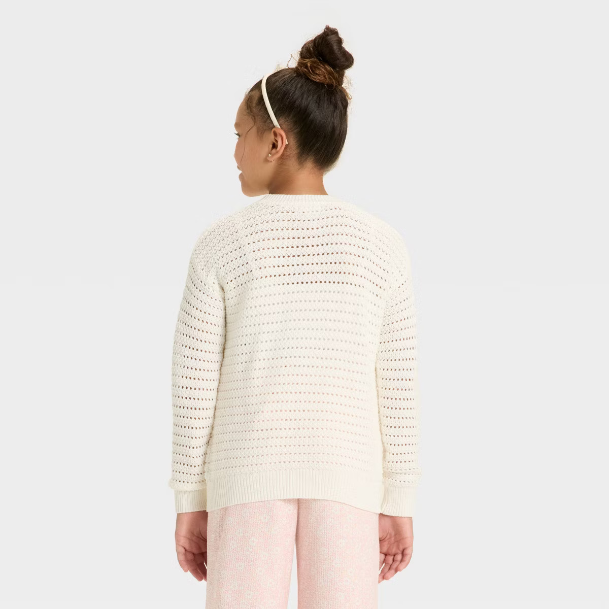 Girls' Pointelle Cardigan - Cat & Jack™ | Target