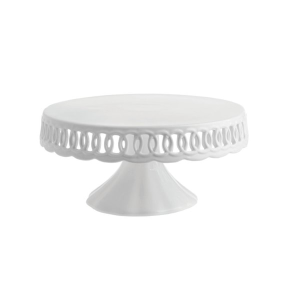 La Porcellana Bianca Firenze Cake Plate with Stand | Williams-Sonoma