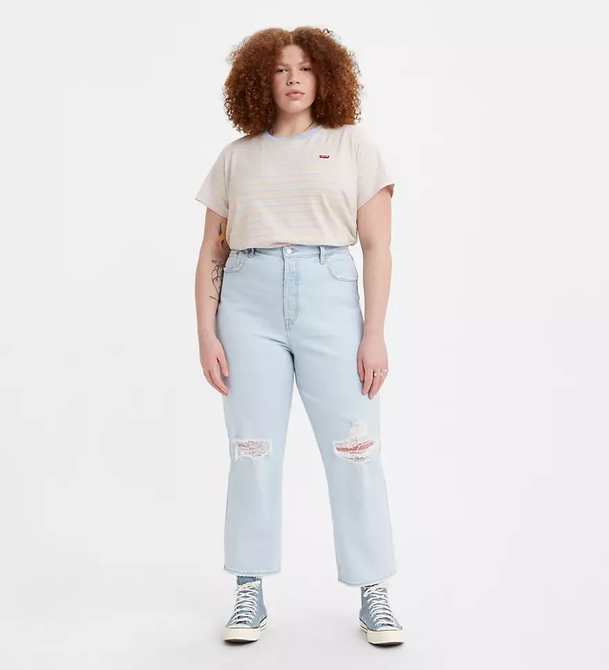 Ribcage Straight Ankle Women's Jeans (plus Size) | LEVI'S (US)