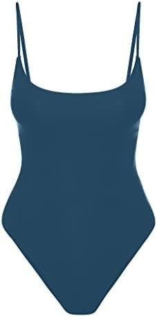 Sexy One Piece Bathing Suit for Women Tummy Control High Cut One Piece Swimsuit Womens | Amazon (US)